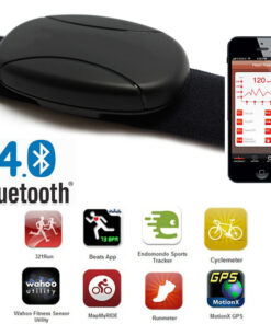 Heart Rate Meter Bluetooth Pulse Sensor Cardio Sport Chest Strap Belt Heart Rate Monitor Polar Style Heart Rate Meter for Sport