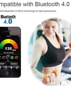 Heart Rate Meter Bluetooth Pulse Sensor Cardio Sport Chest Strap Belt Heart Rate Monitor Polar Style Heart Rate Meter for Sport 1
